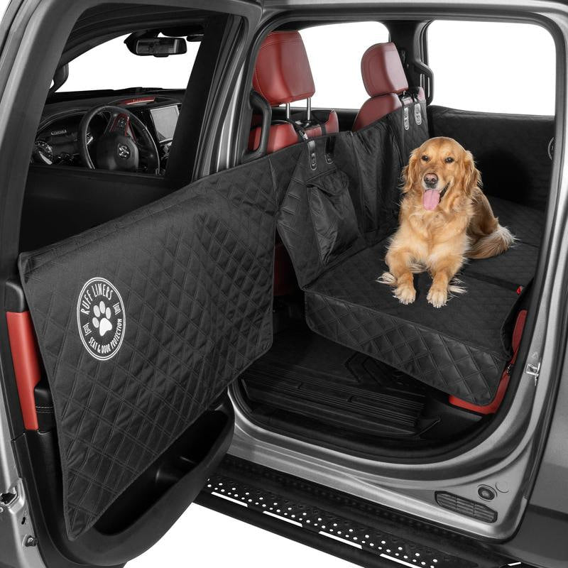 Calyva Hard Bottom Backseat Extender for Dogs with Door Protection image 4 image