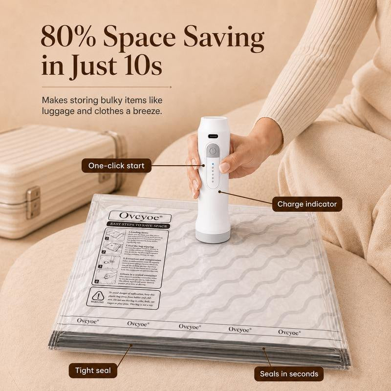 Calyva Travel Vacuum Compression Bag Set image 5 image