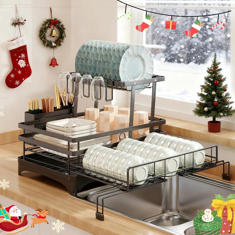 Foldable Over Sink Dish Drying Rack product image 1