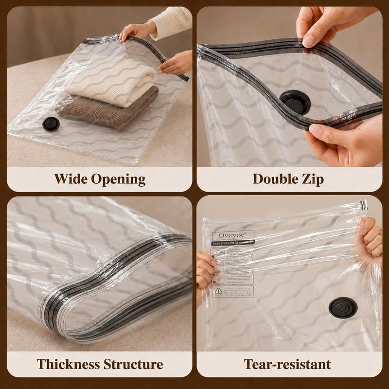 Calyva Travel Vacuum Compression Bag Set image 4 image